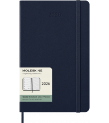 Щотижневик Moleskine 2026 середній Сапфір