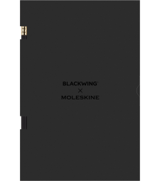 Набір Moleskine & Blackwing (2 записника Cahier в лінійку + 2 твердих олівця)