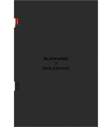 Набір Moleskine & Blackwing (2 записника Cahier неліновані + 2 мʼяких олівця)