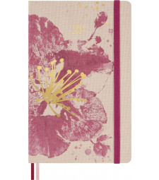 Щотижневик Moleskine 2026-2027 Sakura Imprint середній