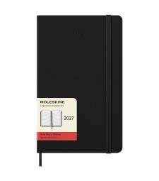 Щоденник Moleskine 2027 середній Чорний