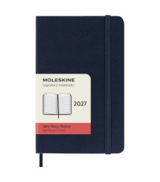 Щоденник Moleskine 2027 кишеньковий Сапфір