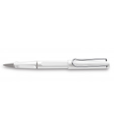 Ручка-ролер Lamy Safari Біла / Стрижень M63 1,0 мм Синій